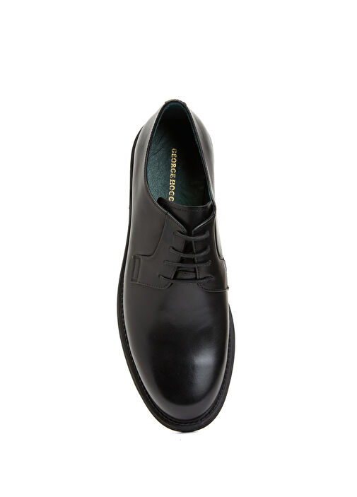 Siyah Erkek Deri Ayakkabı - Görsel 5