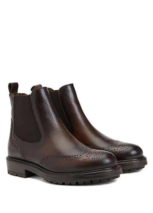 George Hogg George Hogg Kahverengi Kadın Deri Bot | Beymen Kahverengi - 3. görsel