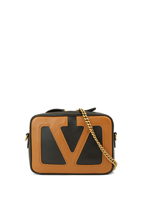 ショルダーバッグ・ポシェット VALENTINO GARAVANI VIVA SUPERSTAR BLACK/BROWN MEDIUM BAG Black-Brown Valentino Garavani Black-Brown Men Viva
