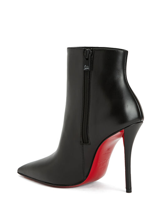 Miss Z Siyah Kadın Deri Bot - Görsel 4