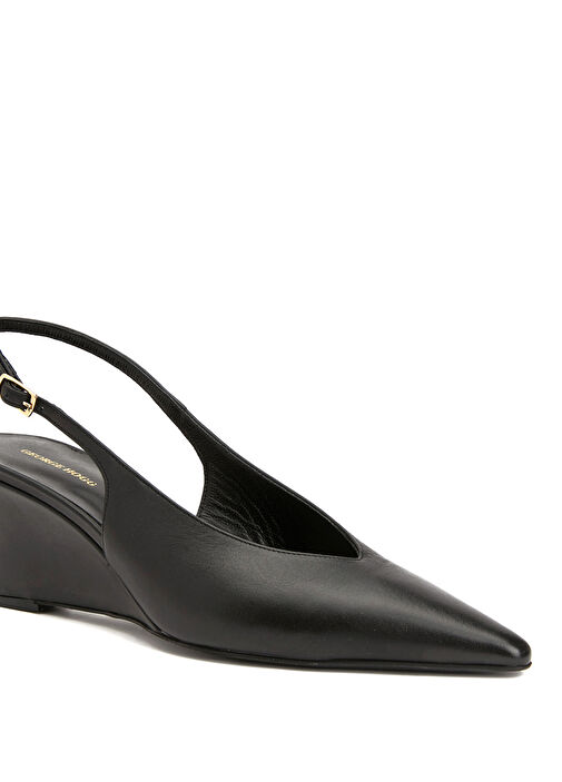 George Hogg George Hogg Siyah Kadın Deri Stiletto Beymen'de! Siyah - 7. görsel