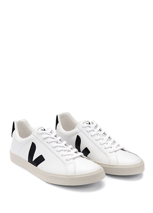 Esplar Beyaz Kadın Deri Sneaker - Görsel 3