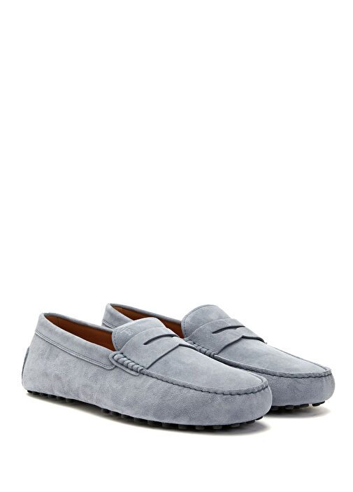 Gri Erkek Deri Loafer - Görsel 3