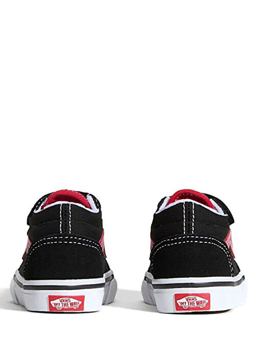 Sk8-Mid Reissue Kırmızı Siyah Unisex Çocuk Sneaker - Görsel 3