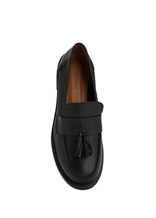 Divarese Divarese Siyah Kadın Deri Loafer Beymen'de! Siyah - 5. görsel