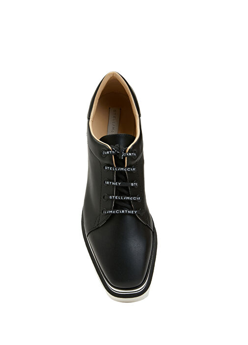 Sneak-Elyse Platform Siyah Kadın Sneaker - Görsel 5