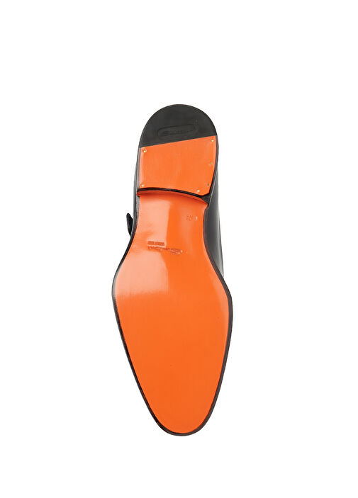 Lacivert Erkek Deri Smokin Ayakkabısı - Görsel 6