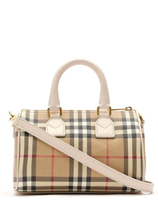 Burberry Bej Kadın Mini Check Bej Kadın El Çantası 1968237 | Beymen