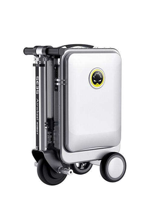 SE3S Gri Kabin Boy Elektrikli Binilebilir Scooter Valiz