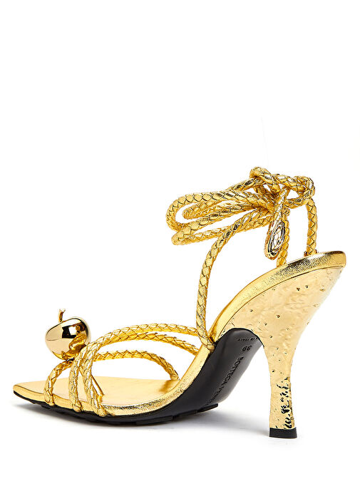 Gold Kadın Deri Sandalet - Görsel 8