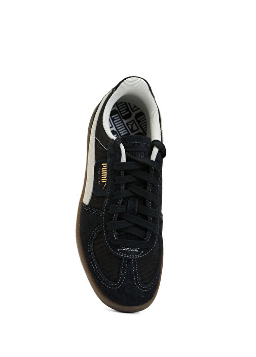 Palermo Vintage Siyah Kadın Sneaker - Görsel 5