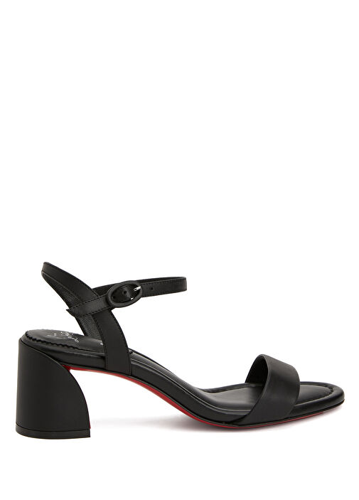 Miss Jane Siyah Kadın Deri Sandalet - Görsel 2