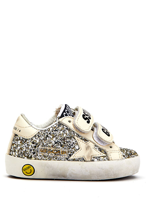 Old School Krem Unisex Çocuk Sneaker - Görsel 2