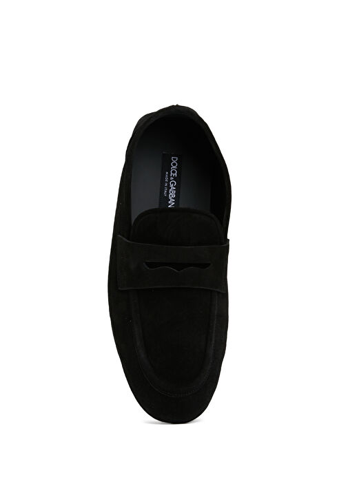Siyah Erkek Deri Loafer - Görsel 5