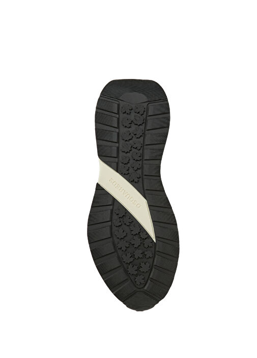 Beyaz Yeşil Erkek Deri Sneaker - Görsel 6