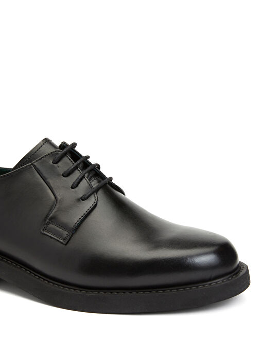 Siyah Erkek Deri Ayakkabı - Görsel 7