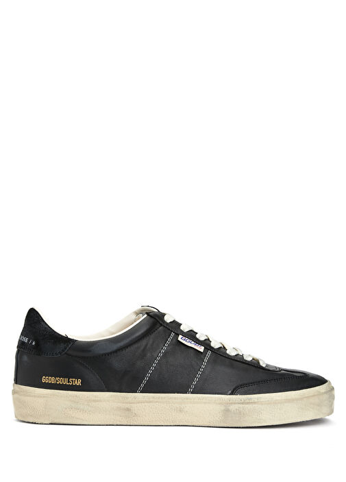Soul Star Siyah Erkek Deri Sneaker - Görsel 2