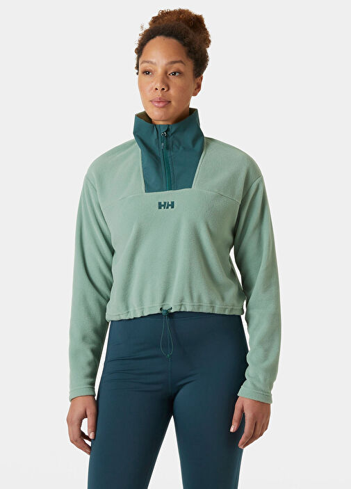 アスキン Helly Hansen Cactus Kadın W Daybreaker Cropped Haki Kadın Polar