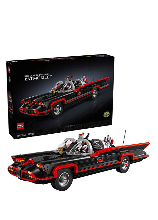 ムク SAR LEGO - DC Batman: Klasik TV Dizisi Batmobile 1822 Parça 18+ Yaş