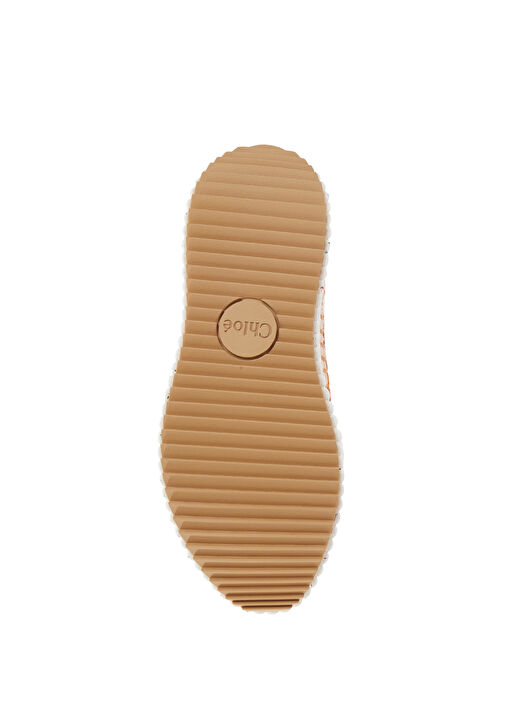 Nama Ekru Garnili Kadın Sneaker - Görsel 6