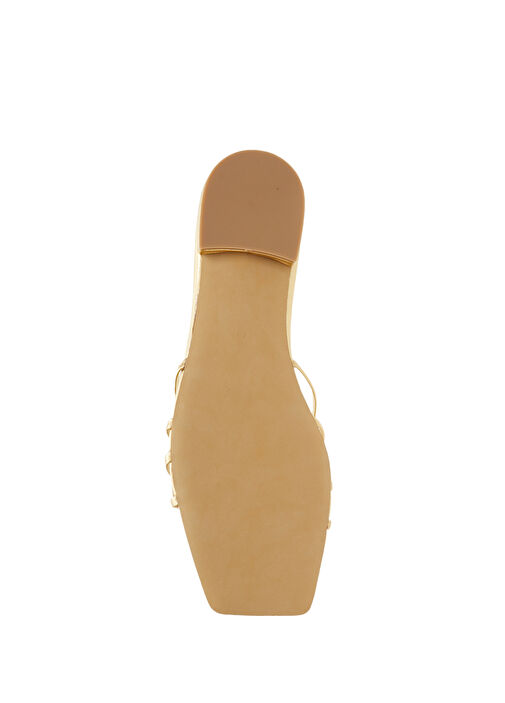 Gold Kadın Deri Terlik - Görsel 10