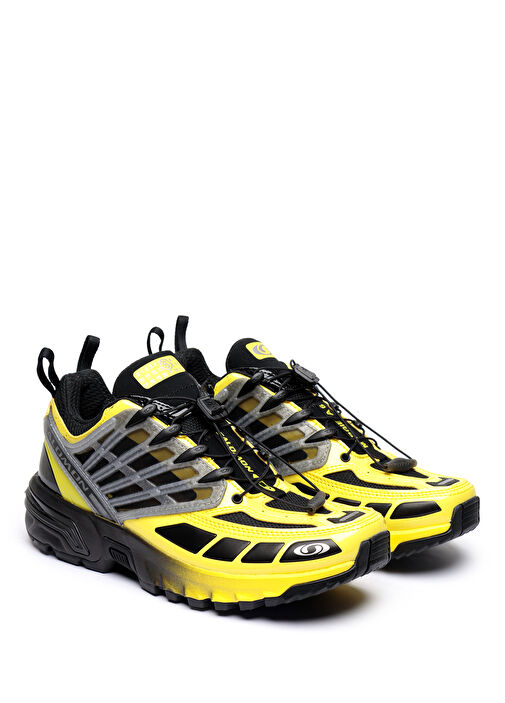 Siyah Sarı Kadın Sneaker - Görsel 3