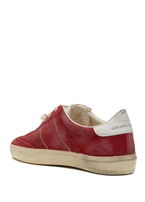 Soul Star Kırmızı Logolu Kadın Deri Sneaker - Görsel 4