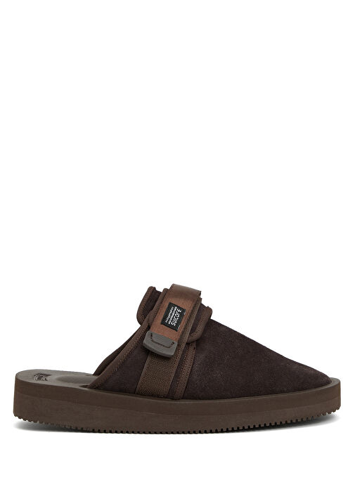 Zavo Kahverengi Kadın Deri Terlik - Görsel 2