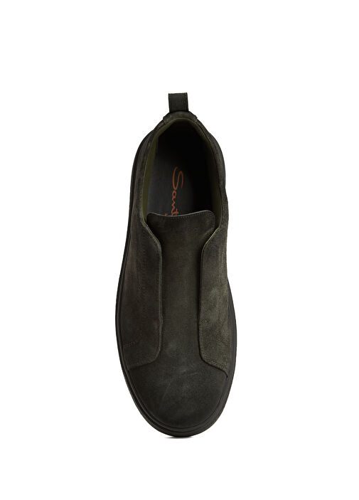 Yeşil Erkek Deri Sneaker - Görsel 5