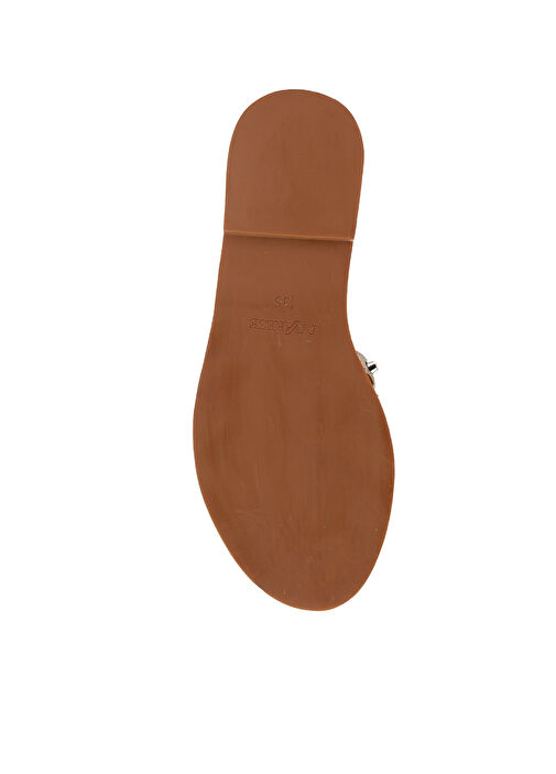 Platin Troklu Kadın Terlik - Görsel 6