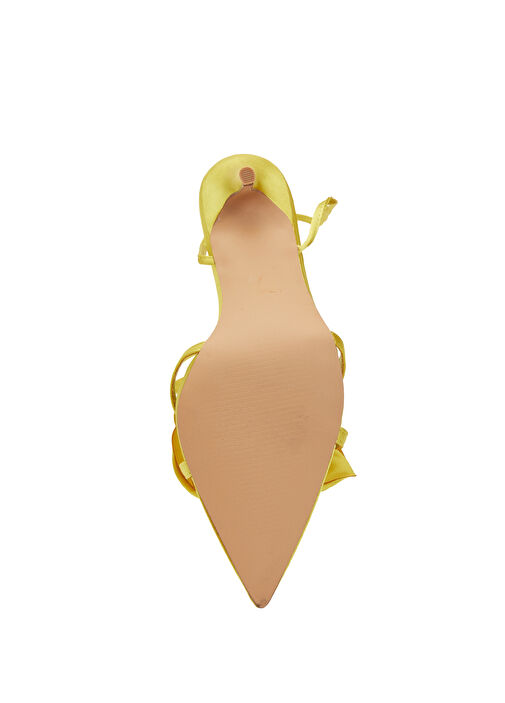 Network Network Sarı Kadın Saten Sandalet Beymen'de! Sarı - 6. görsel