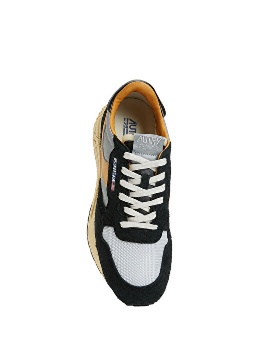 Siyah Erkek Deri Sneaker - Görsel 5