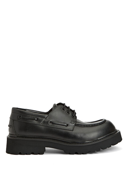 Siyah Erkek Deri Ayakkabı - Görsel 2