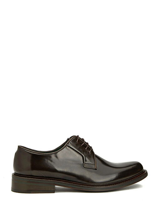 Kahverengi Erkek Deri Ayakkabı - Görsel 8