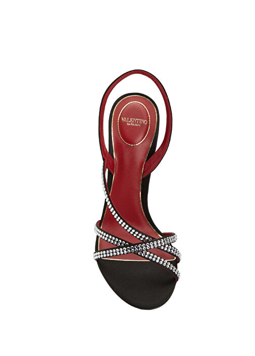 Siyah Silver Kadın Sandalet - Görsel 5