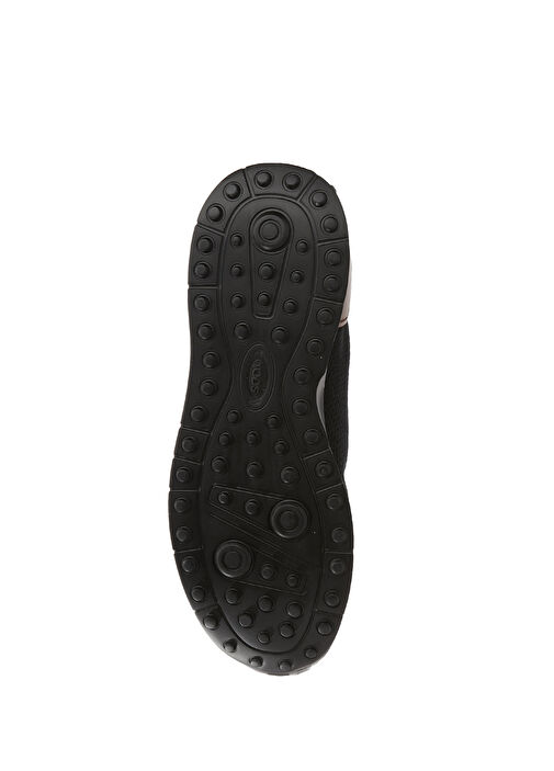 Siyah Erkek Keten Sneaker - Görsel 6