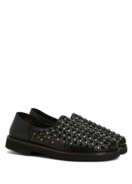 Siyah Erkek Deri Ayakkabı - Görsel 3