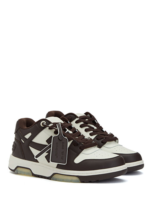 Off-white Off-white Out Of Office Kahve Beyaz Erkek Deri Sneaker | Beymen Kahve Beyaz - 3. görsel