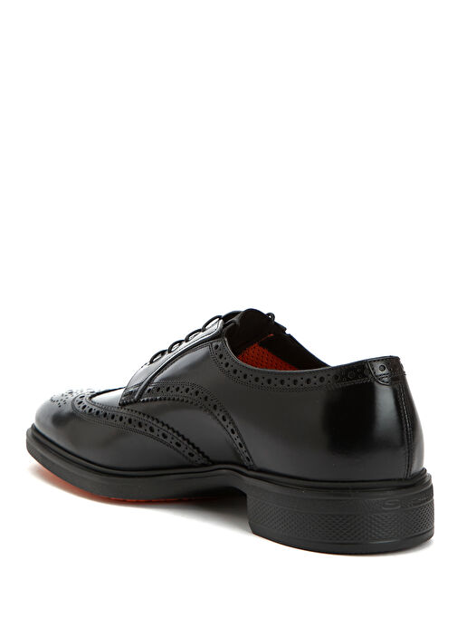 Easy Siyah Erkek Deri Ayakkabı - Görsel 4
