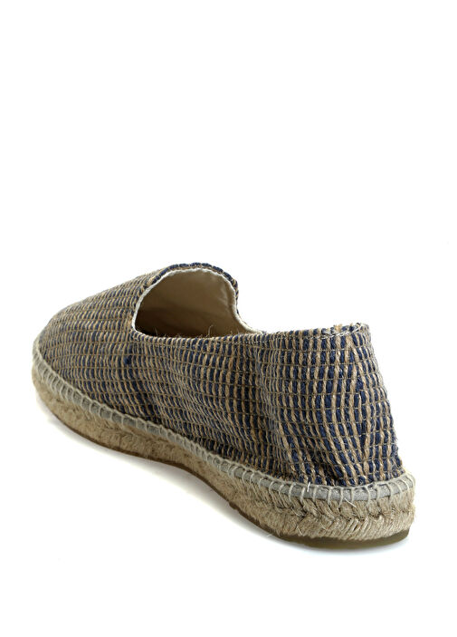 Lacivert Krem Dokulu Erkek Espadril - Görsel 4