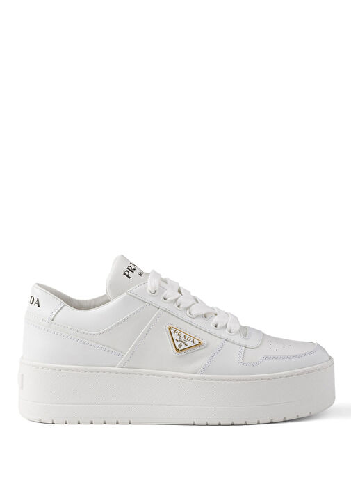 Downtown Bold Beyaz Deri Kadın Spor Ayakkabı