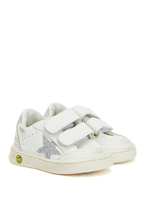 Golden Goose Golden Goose Çok Renkli Beyaz Ball Star Beyaz Çocuk Deri Sneaker | Beymen Çok Renkli Beyaz - 3. görsel