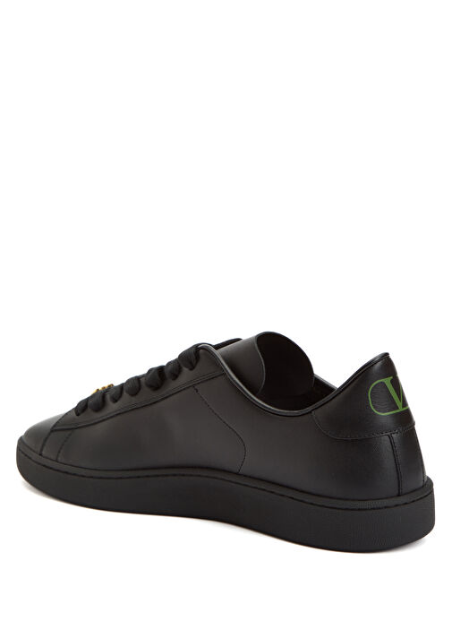 Royco Siyah Erkek Deri Sneaker - Görsel 4