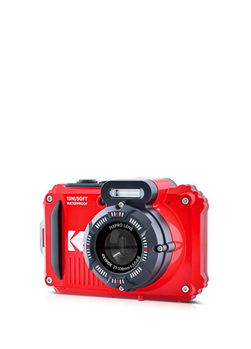 Kodak - Pixpro WPZ2/4x Su Altı Fotoğraf Makinesi + 16GBSD + 2