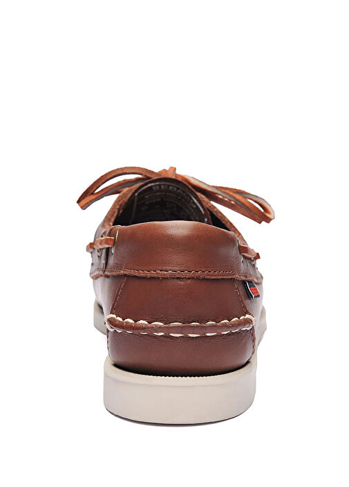 Docksides Portland Kahverengi Kadın Deri Loafer - Görsel 5