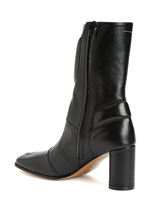 Siyah Kadın Deri Bot - Görsel 4
