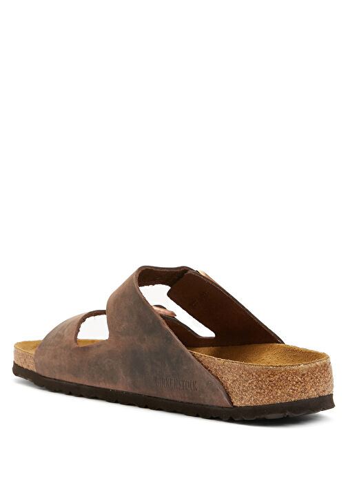 Arizona Koyu Kahverengi Erkek Nubuk Terlik - Görsel 8