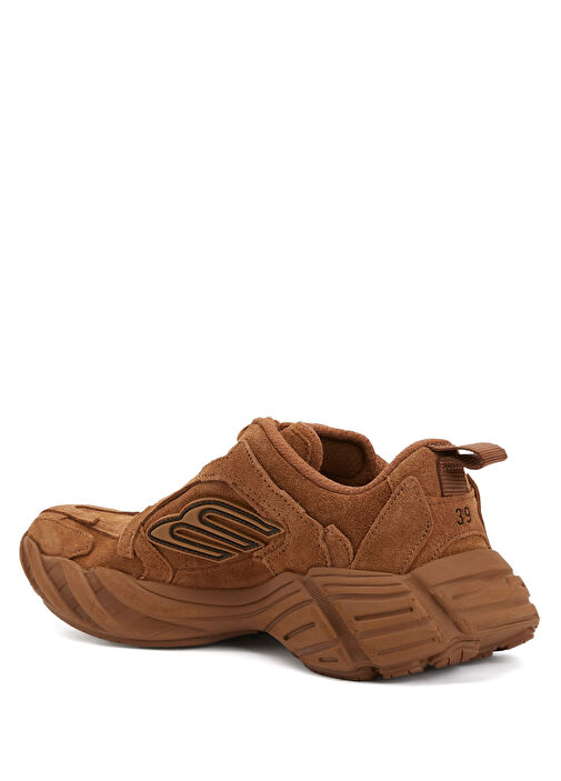 Taba Kadın Deri Sneaker - Görsel 4