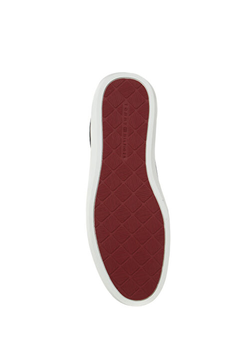 Siyah Erkek Deri Sneaker - Görsel 6