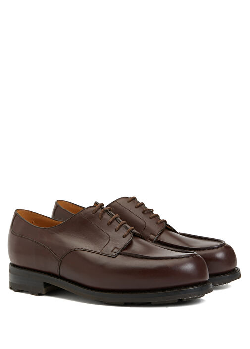 Koyu Kahverengi Erkek Deri Ayakkabı - Görsel 7